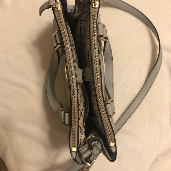 KateSpade grey crossbody with detachable strap - Picture 5 of 8